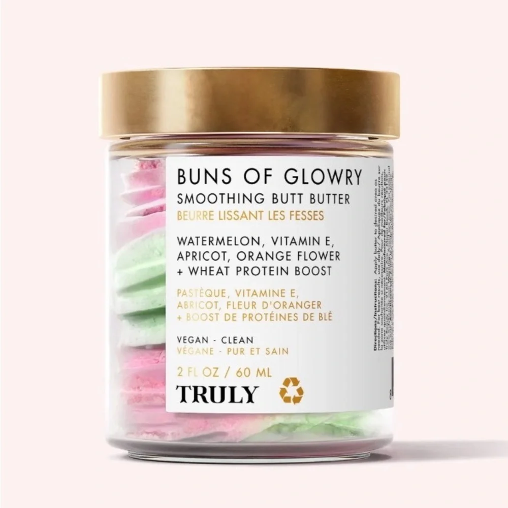 ✨ Truly “Buns of Glowry” Smoothing Butt Butter 2oz 💖🍑✨